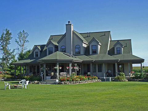 Finished Custom Home Picture