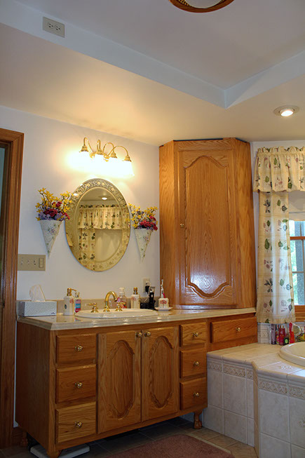 bathroom remodel "complete"